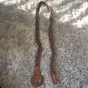 Multicolor Belt Braided Size Small